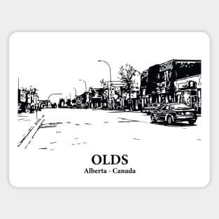 Olds - Alberta Magnet
